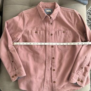 LLBean Orchid Chamois Top